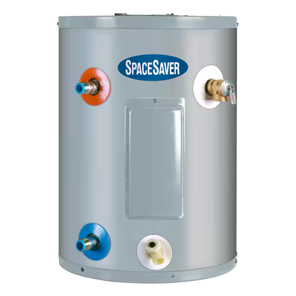 GSW SS12SEB15 Space Saver 1500W 43-L Bottom-Entry Electric Water Heater, Metallic