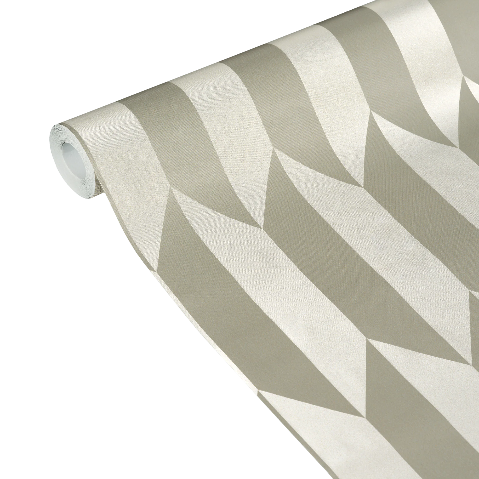 CosmoLiving Papier peint intissé GRAPHIC GROOVE argenté