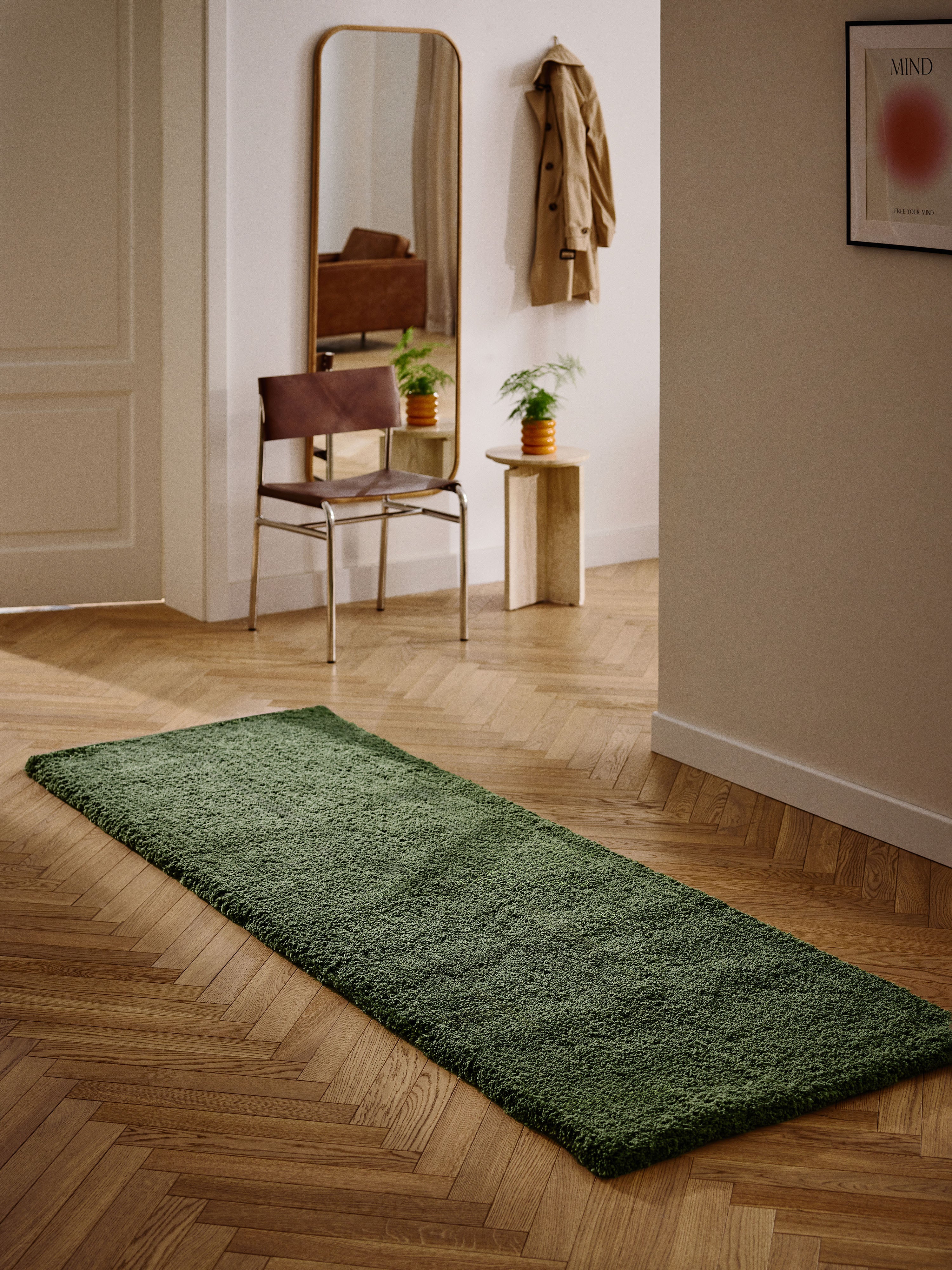 Flauschiger Hochflor-Läufer Leighton