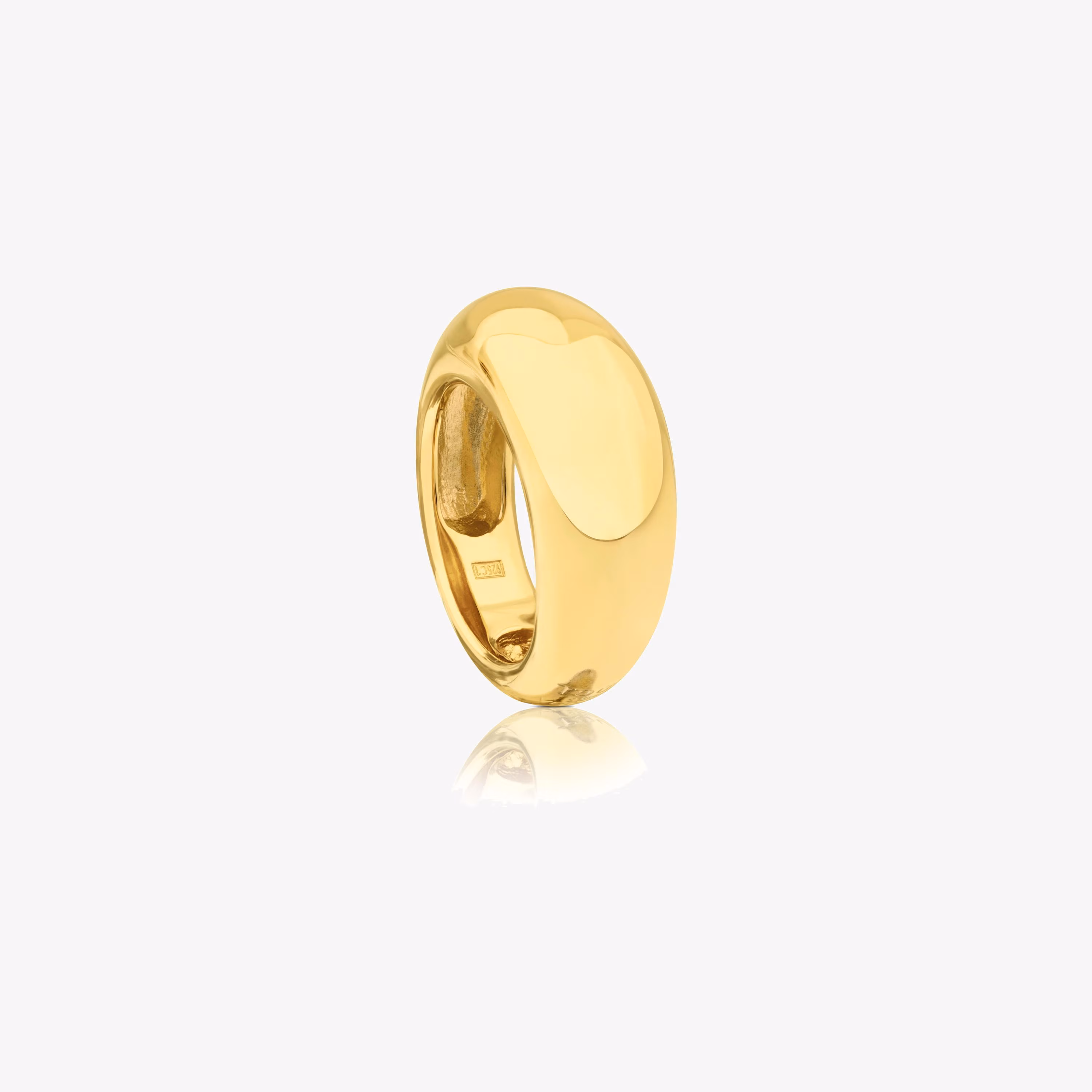 Anillo de plata vermeil Warm