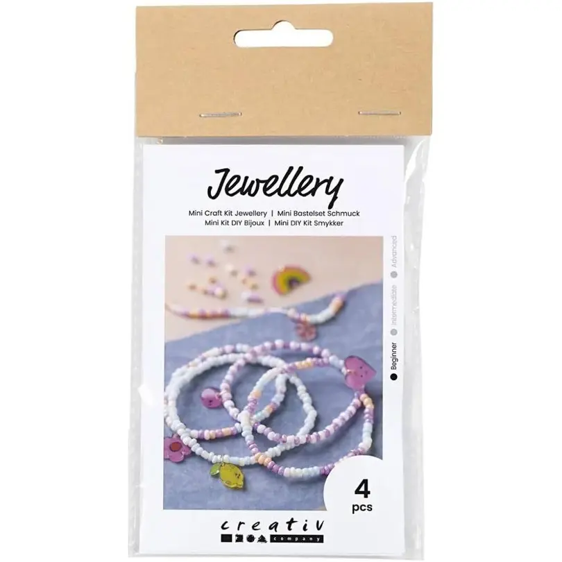 Bastelset Set bestehend aus verschiedenen Artikeln Schmuck Bastelset Armbänder mit Schrumpffolie