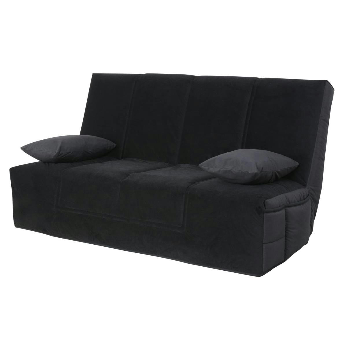 - Banquette CC WASHINGTON 130 x 190, matelas Simmons, angel noir