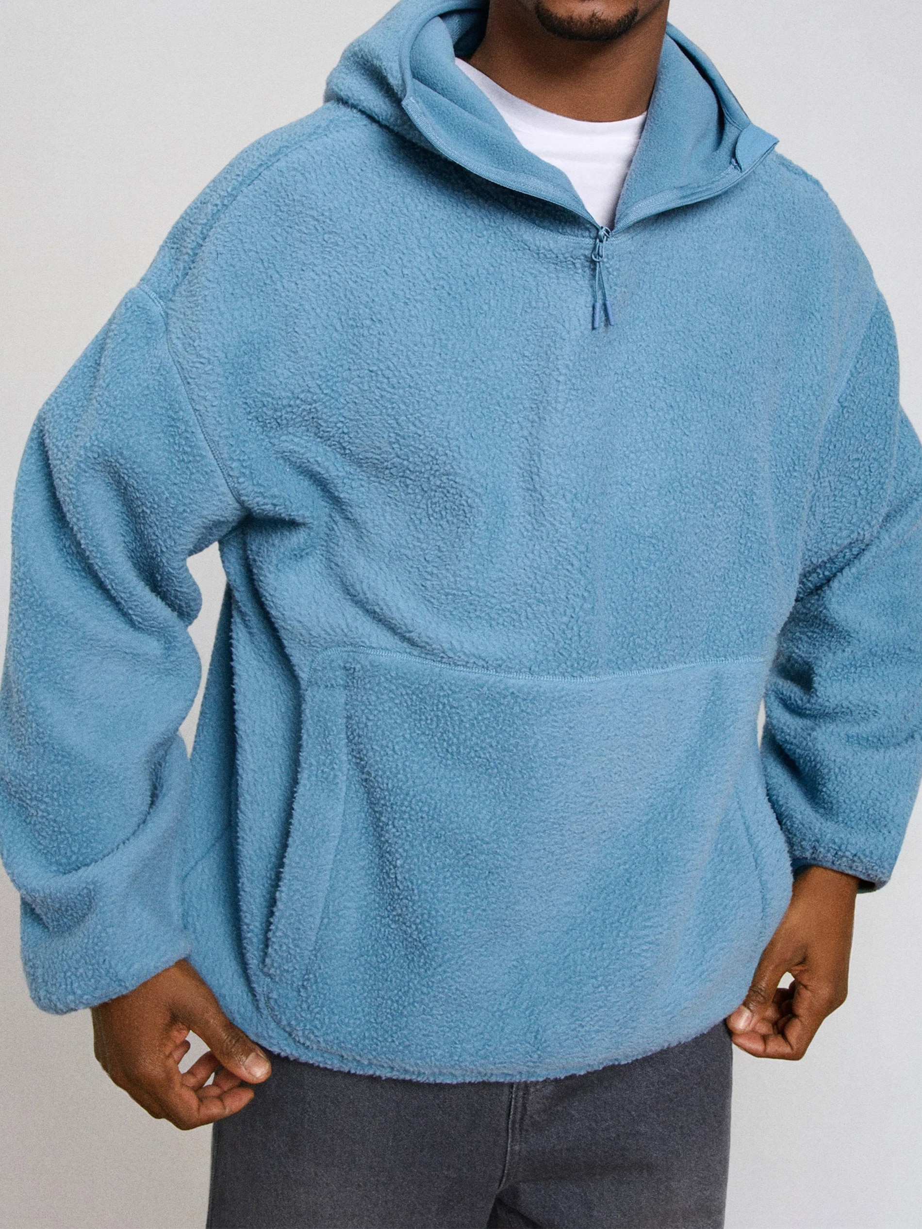 Bluza pullover z kapturem