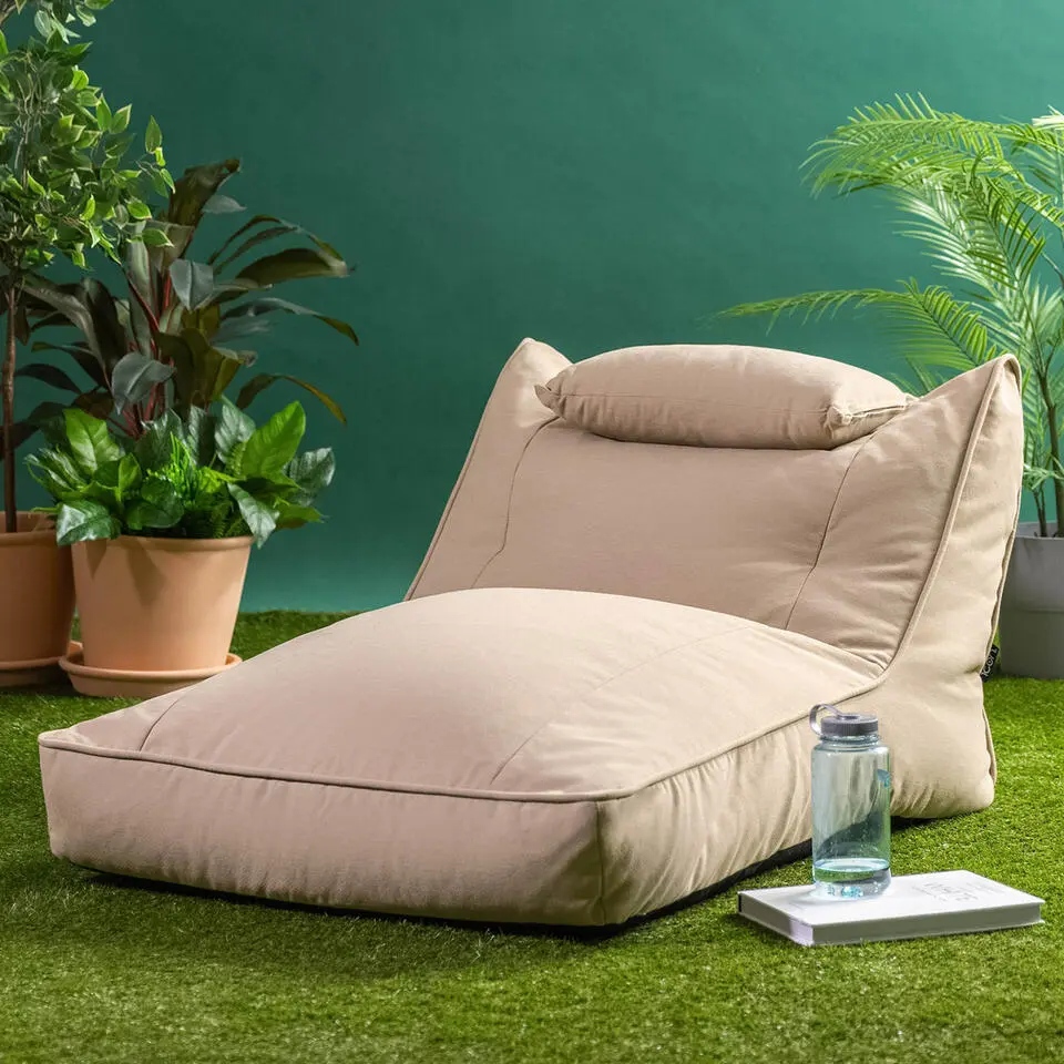 icon Zitzak Lounger Nova - Olefin Zitzak Buiten - Beige