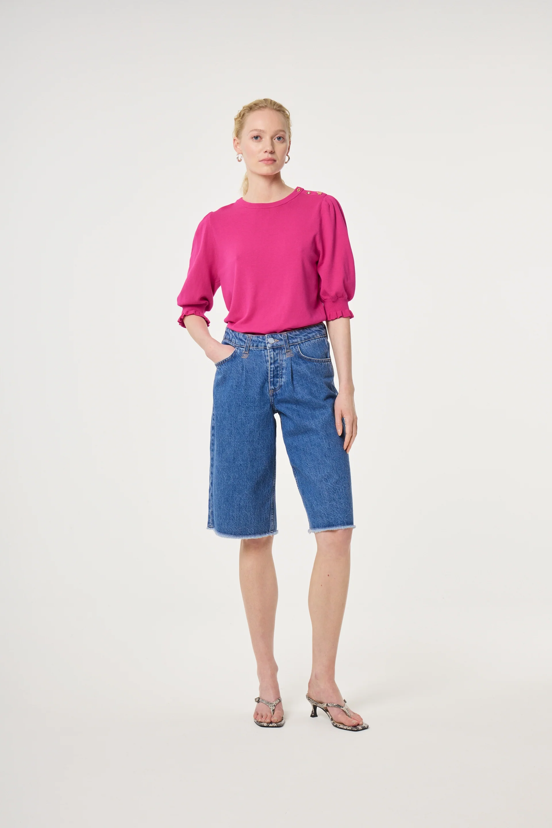 Jolly Pullover | Flashy Pink
