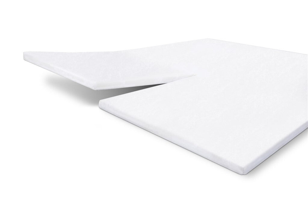 Walra - Molton Cotton Cover Split-Topper - 180x200/210 cm - Wit