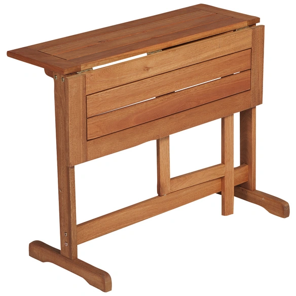 Klapptisch »Porto«, BxHxT: 60 x 72 x 90 cm, Tischplatte: Eukalyptusholz