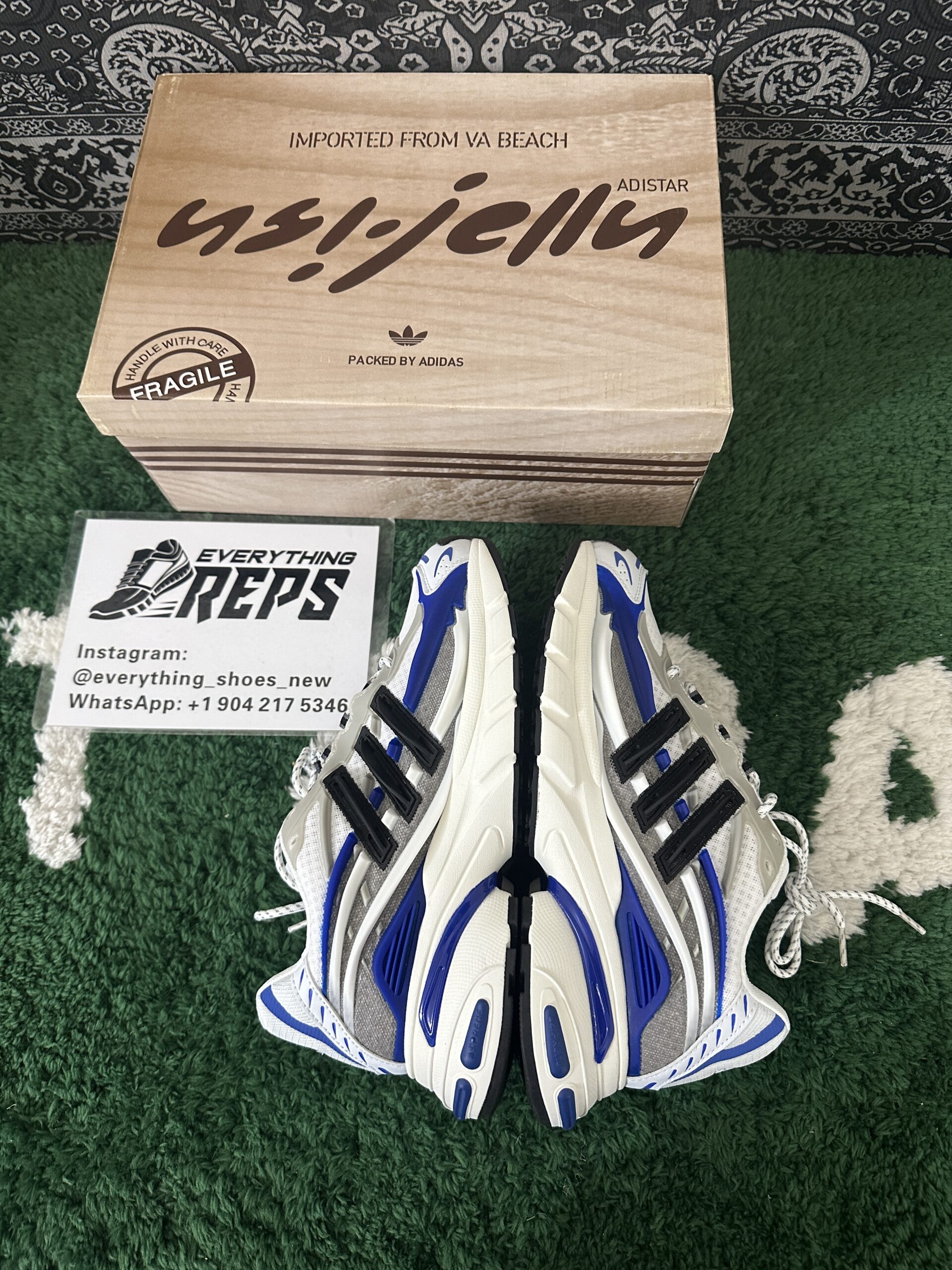 Adidas Adistar Jellyfish Pharrell Williams Focus Blue