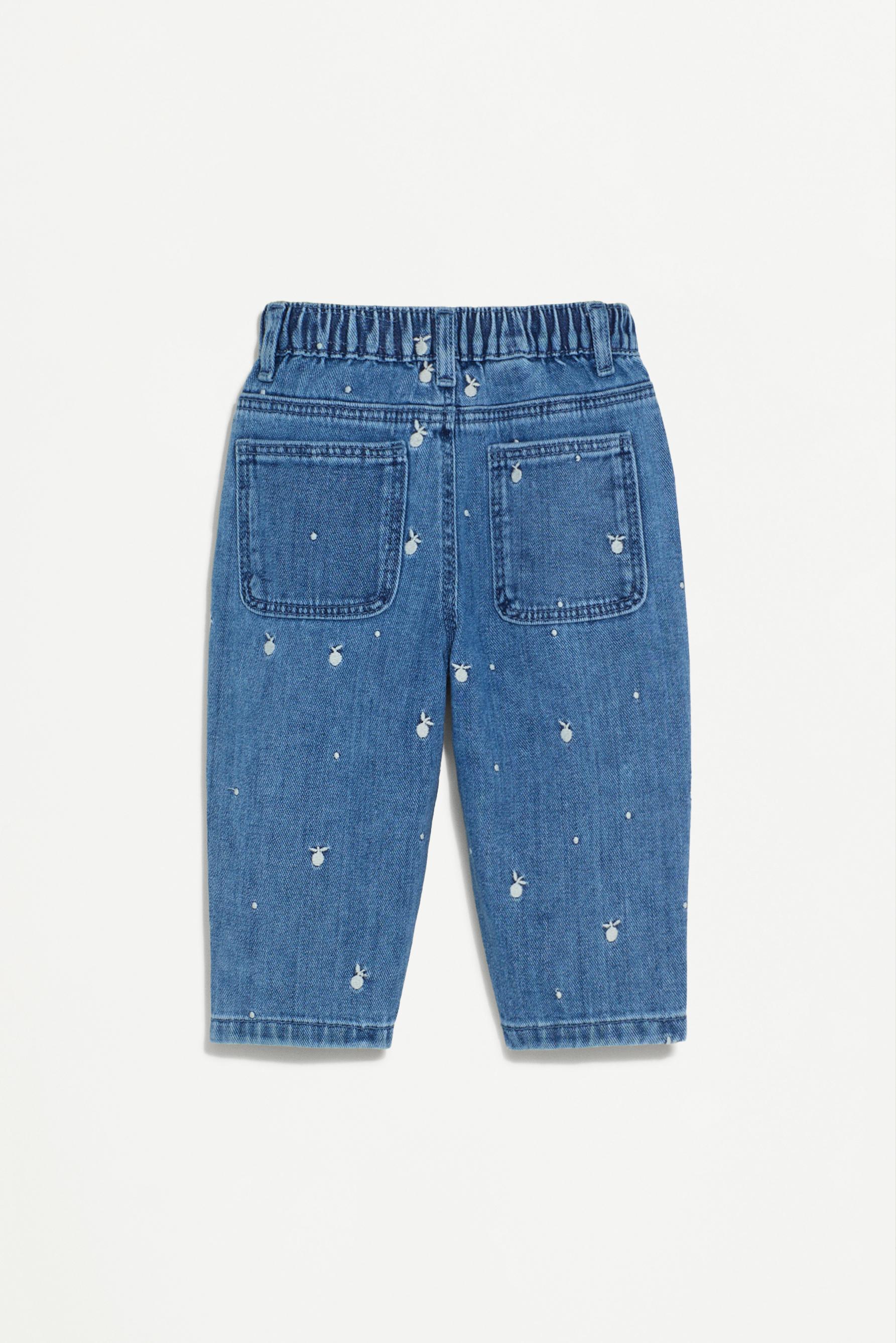 Jeans bordados balloon
