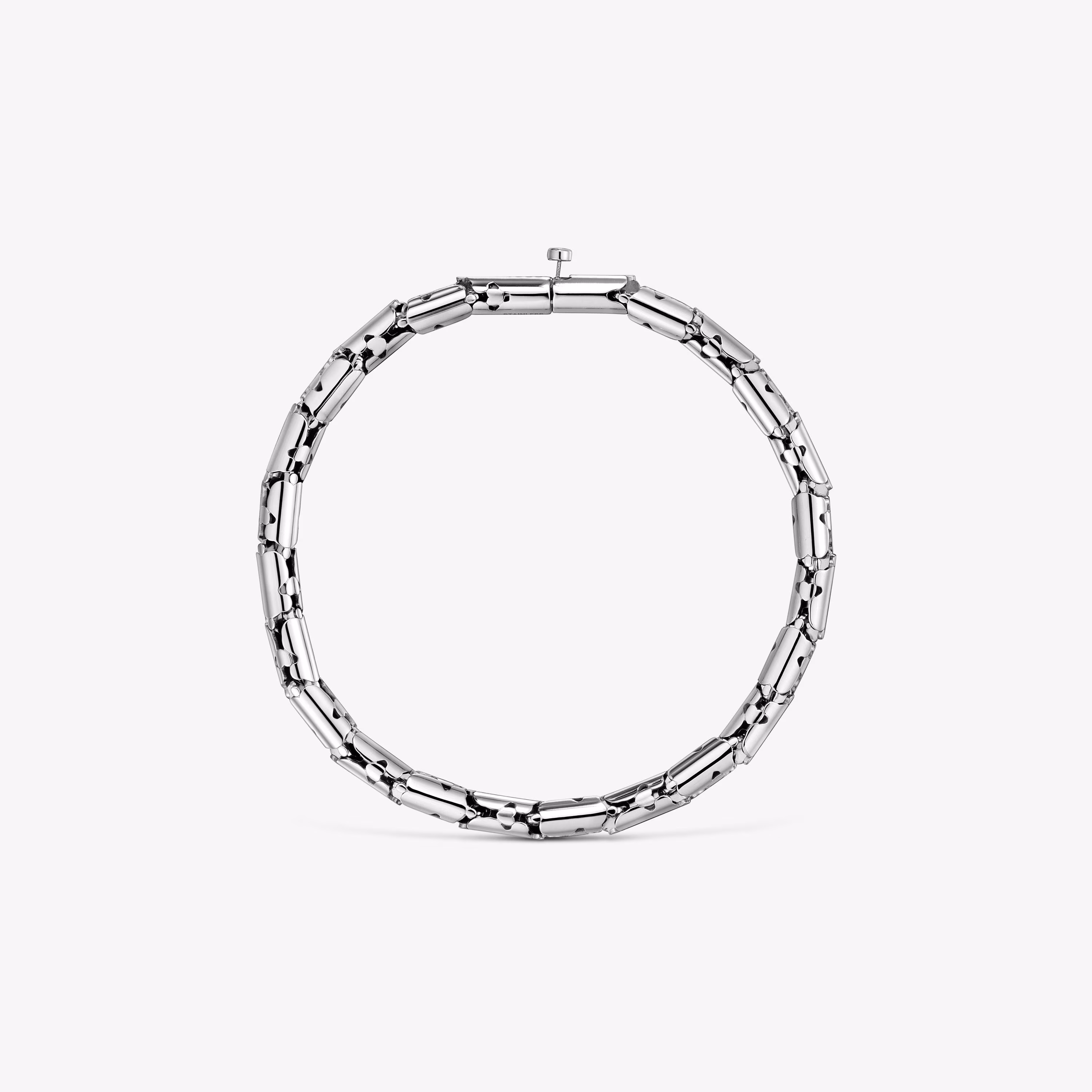 Pulsera cadena de acero articulado Carrusel