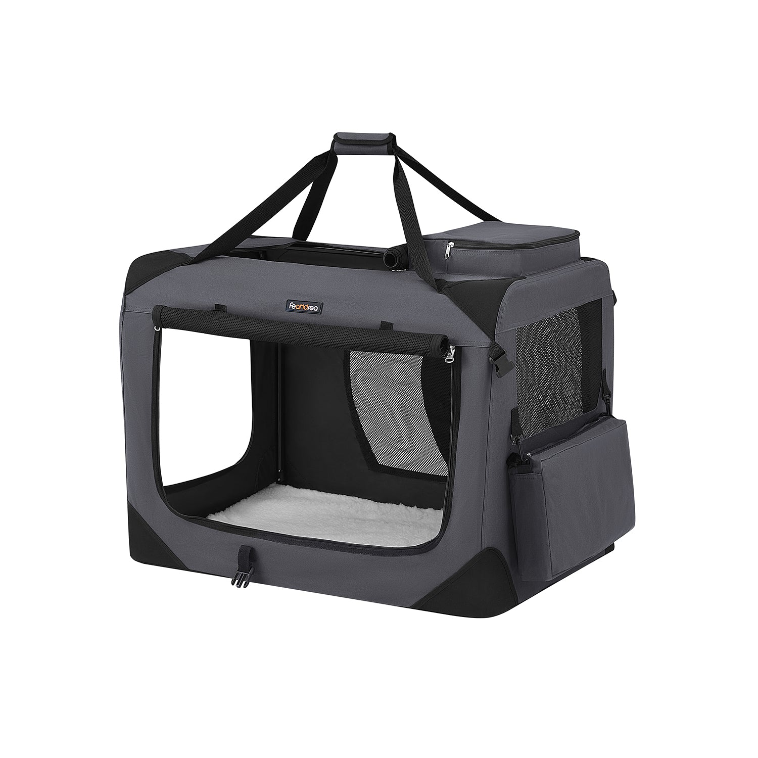 Sac transport chat chien xl tissu oxford et filet