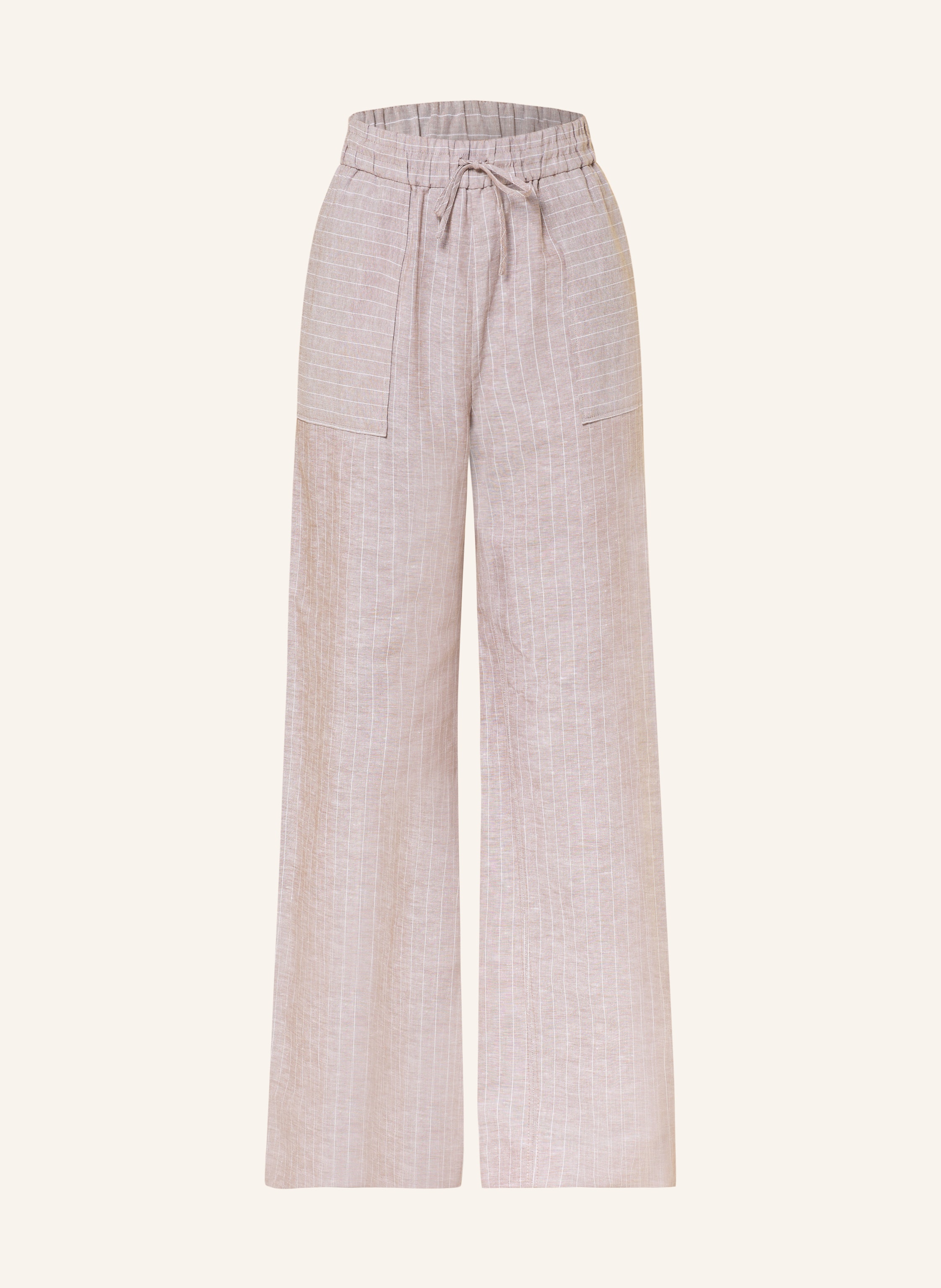 MM by Max Mara Marlenehose FAUNA mit Leinen