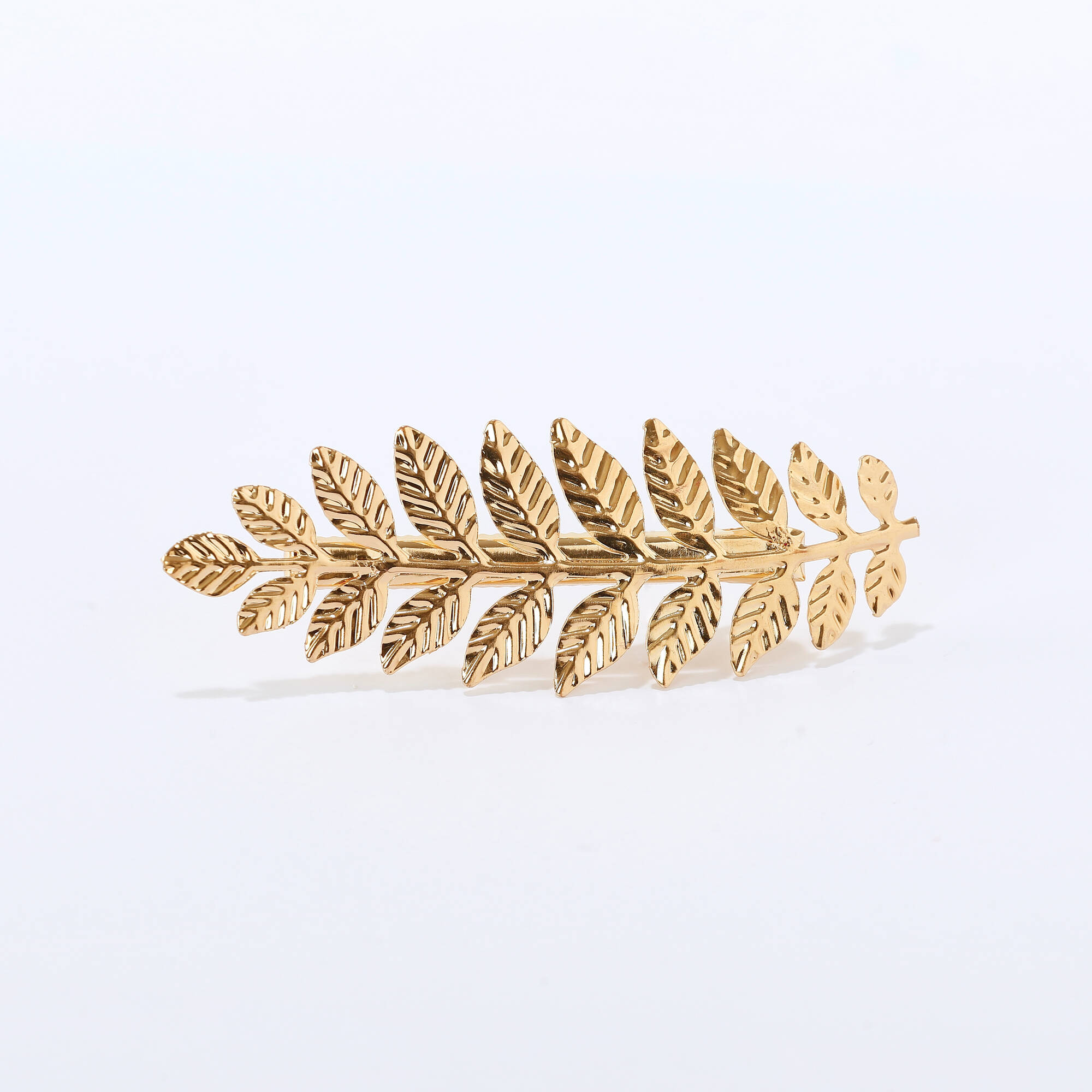Barrette à cheveux coloris doré