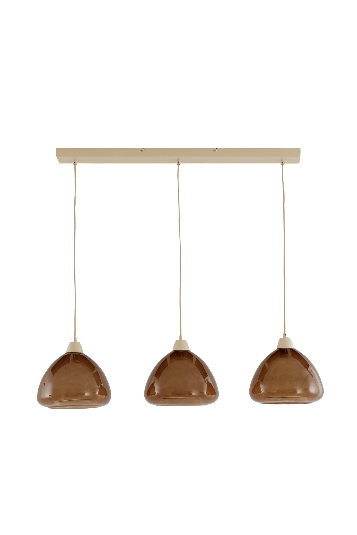 Light & Living hanglamp BISHO - bruin - 94x26x19cm