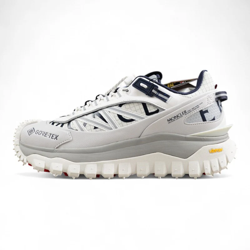 Moncler Trailgrip Gore-Tex Low Sneakers – White