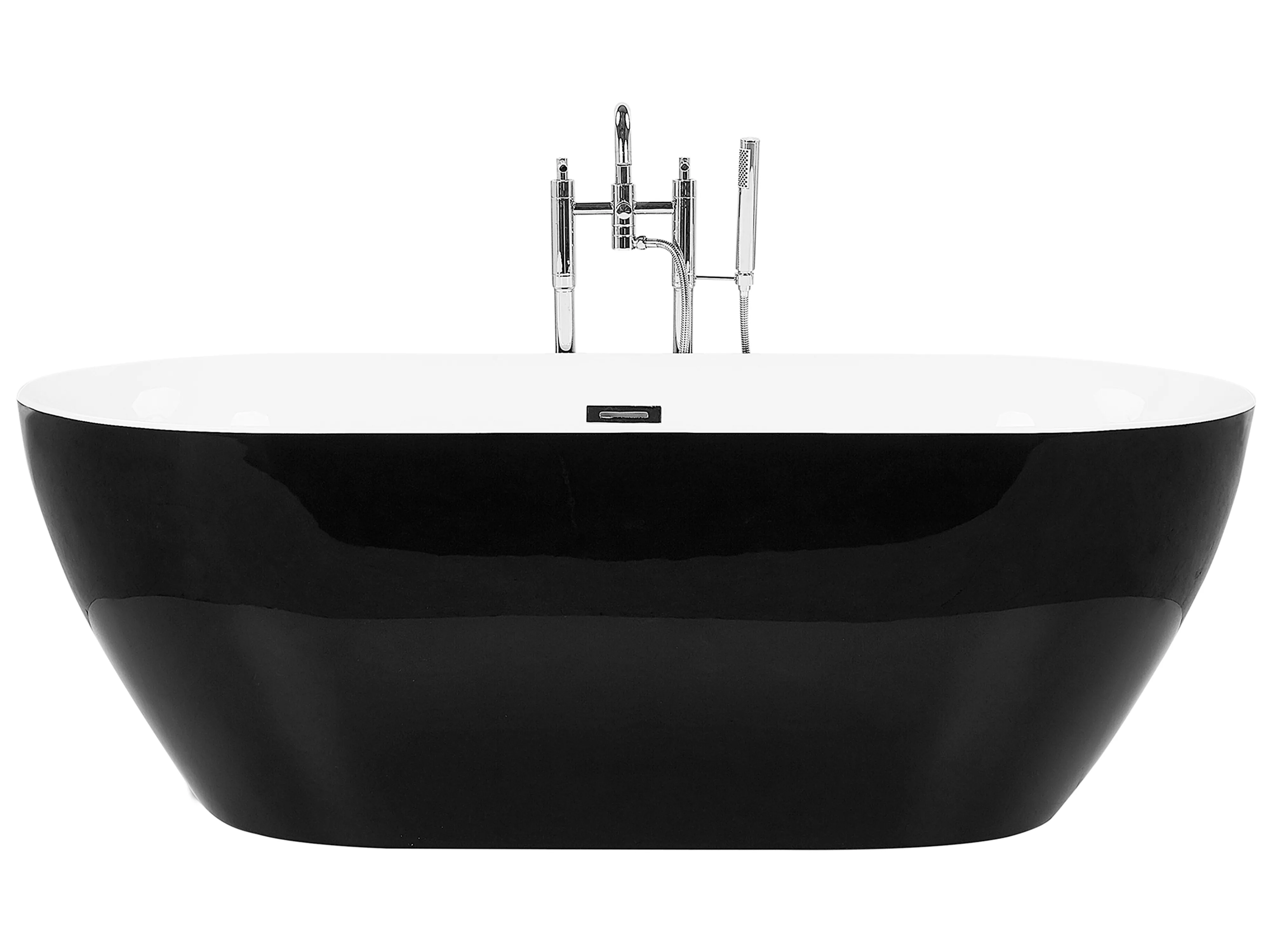 Freestanding Bathtub CARRERA 1500 x 750 mm Black