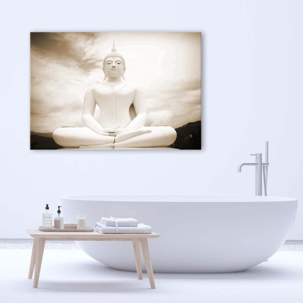 Feeby Obraz na płótnie Siedzący Budda zen spa 60x40