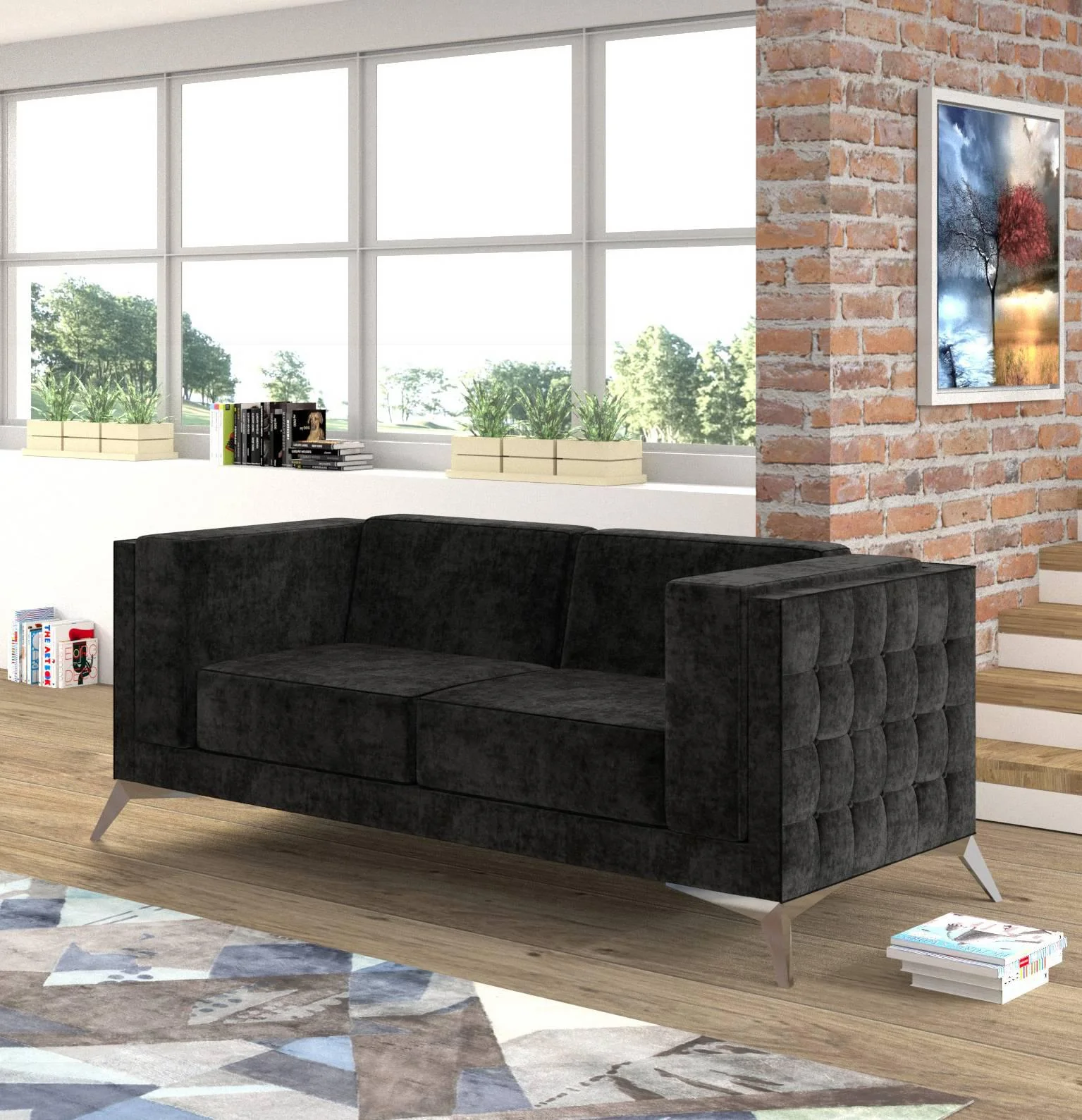 2-zitsbank Gusto velvet