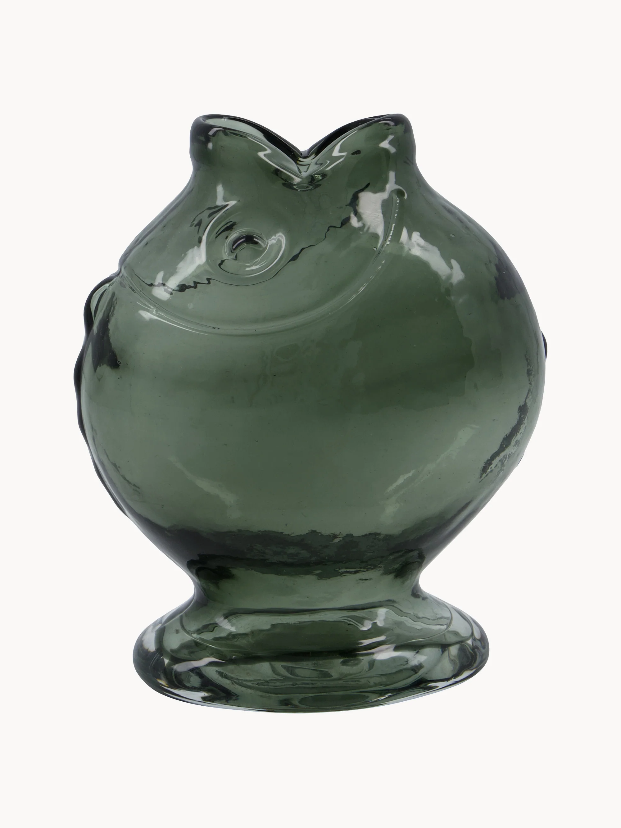 Handgefertigte Vase Fish, H 18 cm