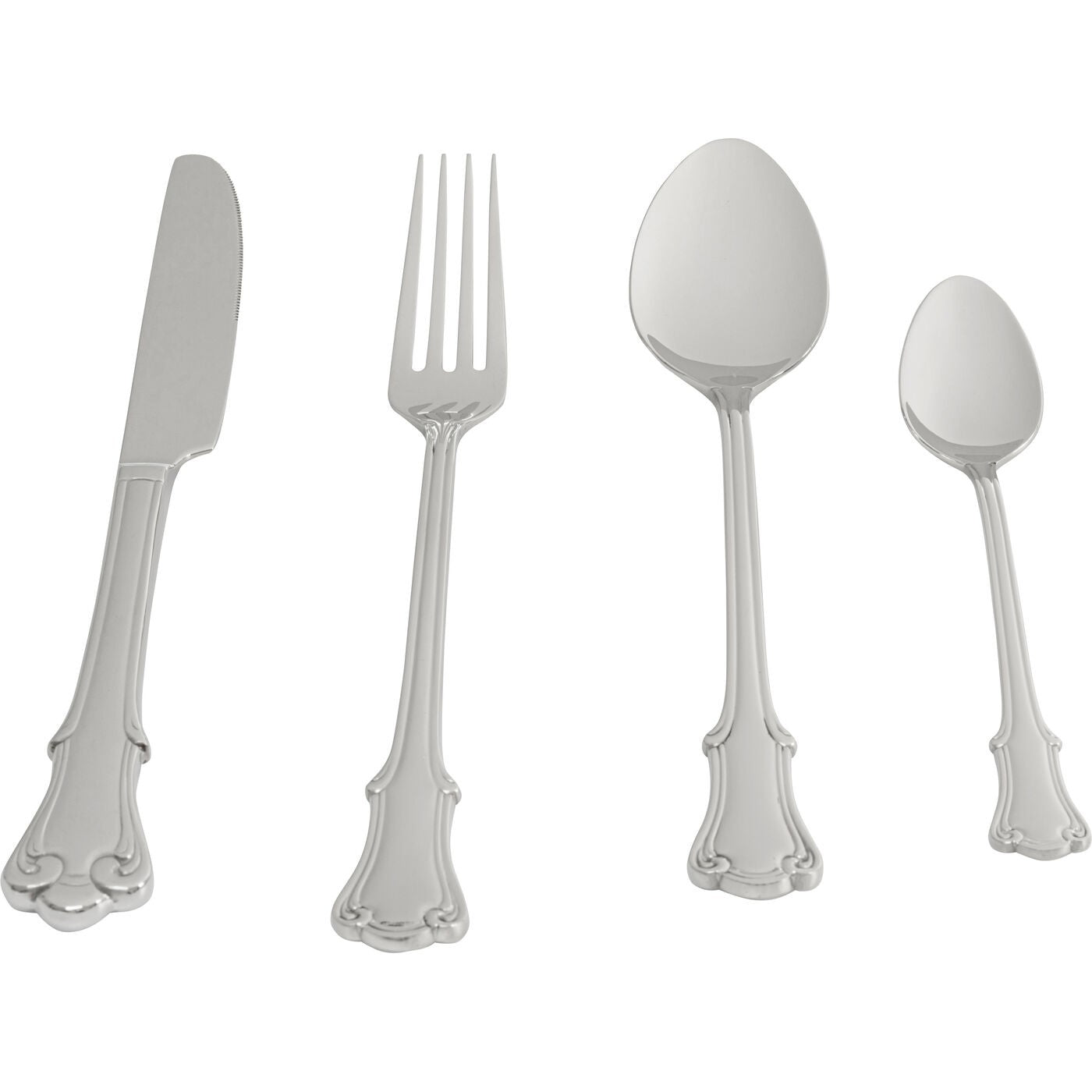 Kare Design Bestek Andrina zilver (16-part)