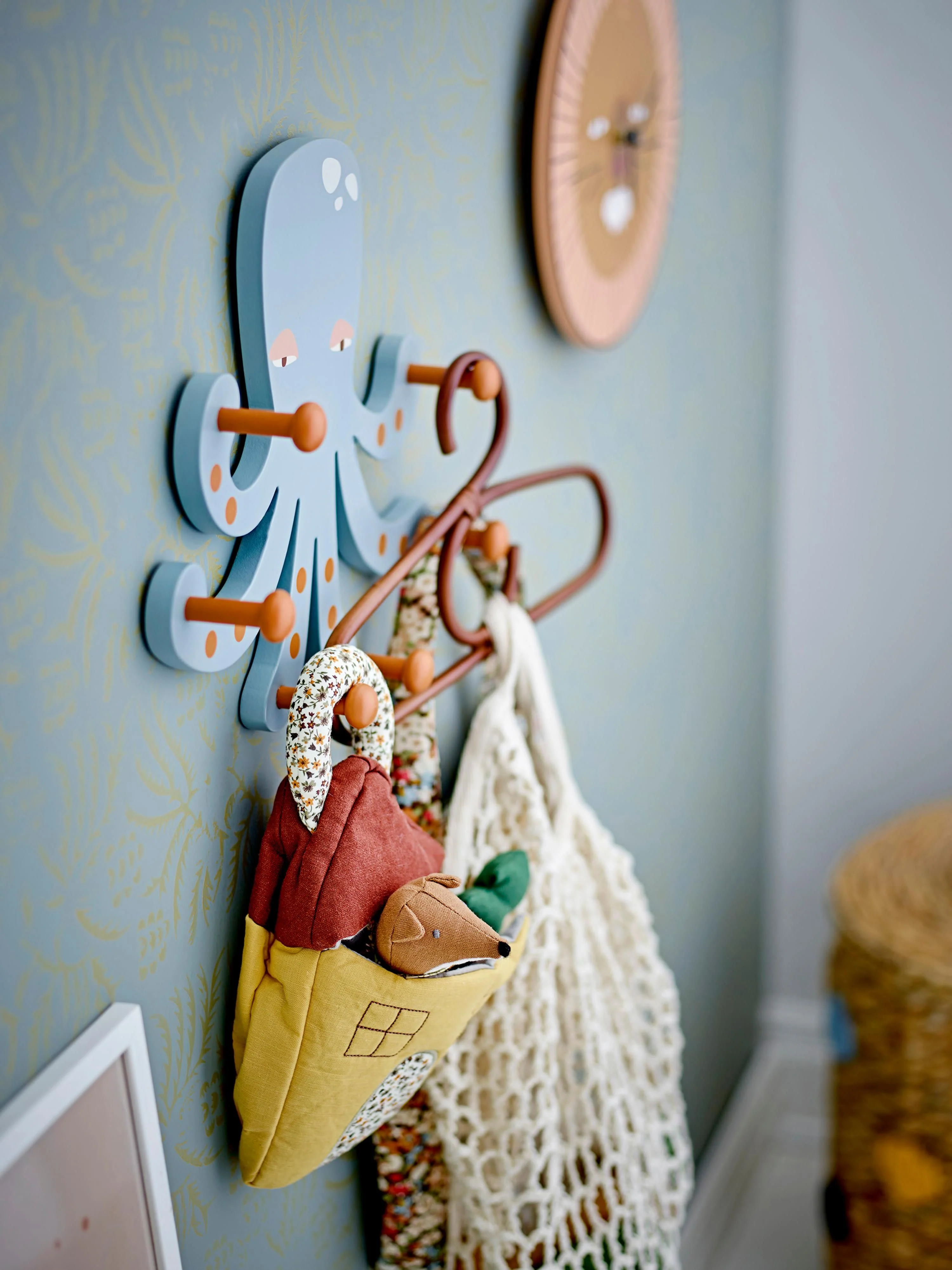 Kinder-Holzgarderobe Oswall