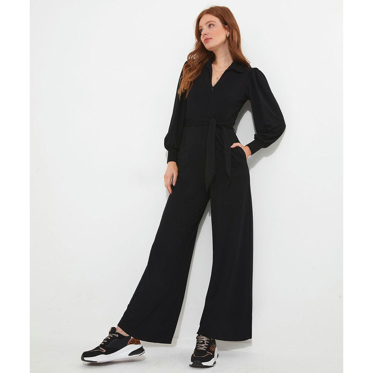 Combinaison longue avec ceinture
