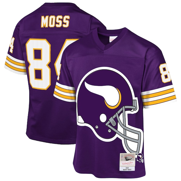 Randy Moss Minnesota Vikings  Youth 1998 Throwback Fashion Jersey - Purple