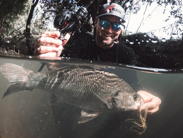 Okuma Hakai High Speed Low Profile Baitcaster Reel with 7 Bearings -Right Handed