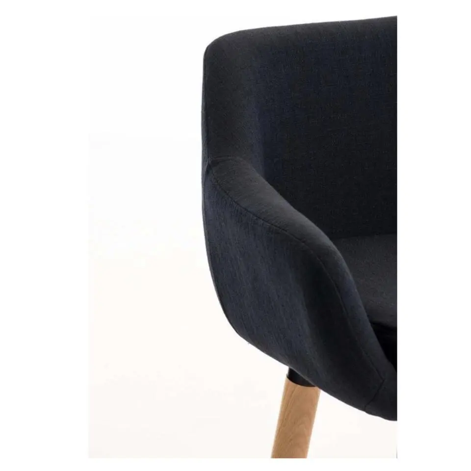 Ocazi Oslo Barkruk �?Stof �?Zwart