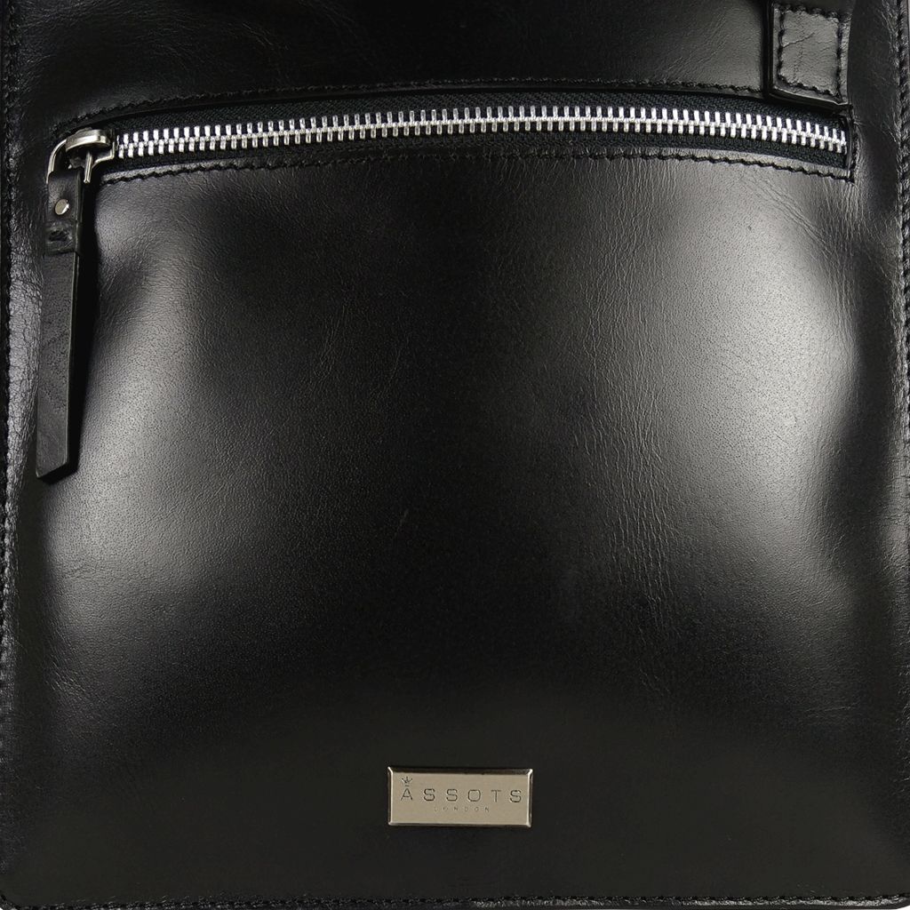 Assots London WILLOW' Smooth Leather Crossbody Bag