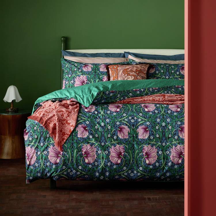 Habitat x Morris & Co. Cotton Pimpernel Bedding Set - Single
