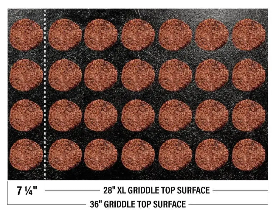 Blackstone 3-Burner 28 XL Griddle with Hood in Black