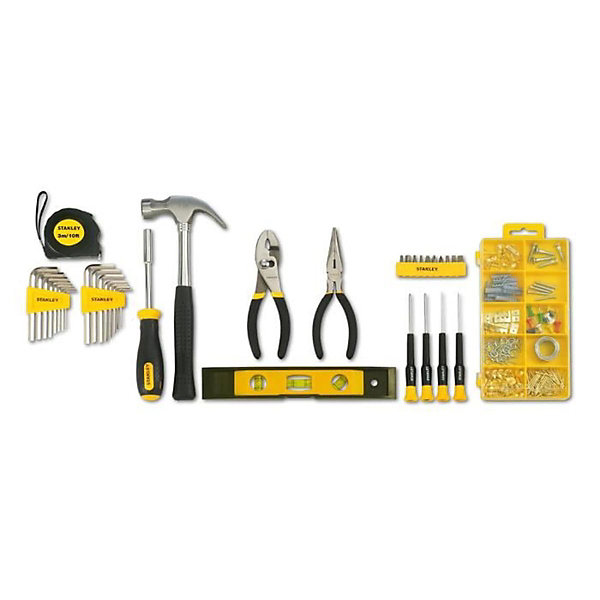 Coffret d'outils - STANLEY - STMT0-74101 - 38 pieces - Métal - Noir