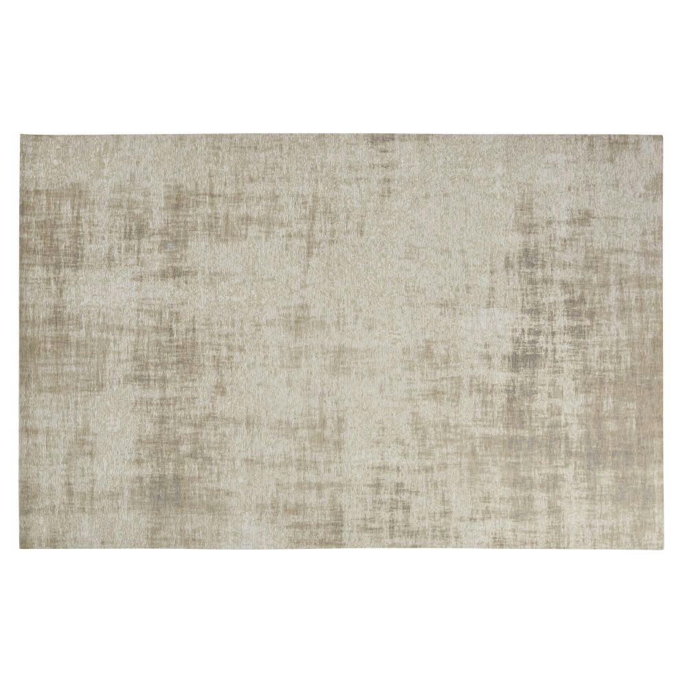FEEL - Tapis vintage tissé jacquard écru et beige 200x290