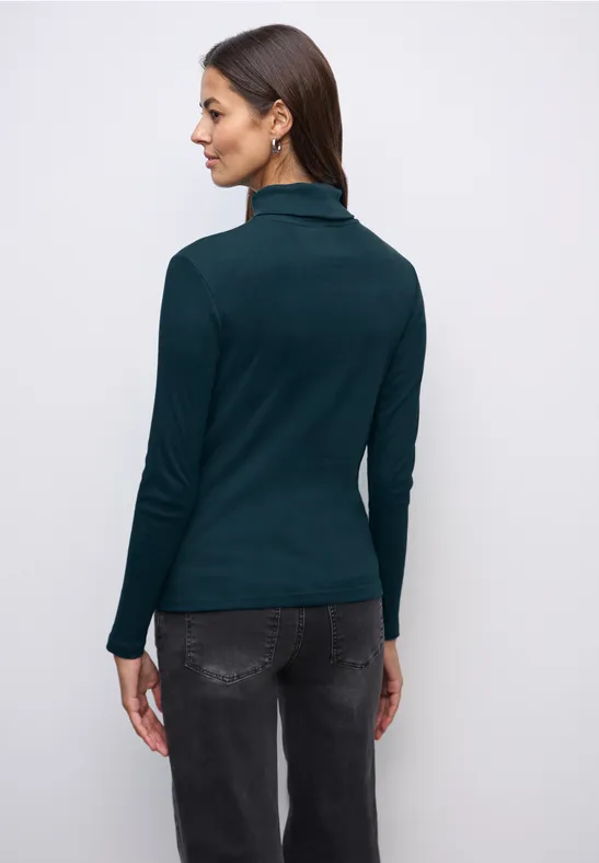 Basic Rollkragenshirt