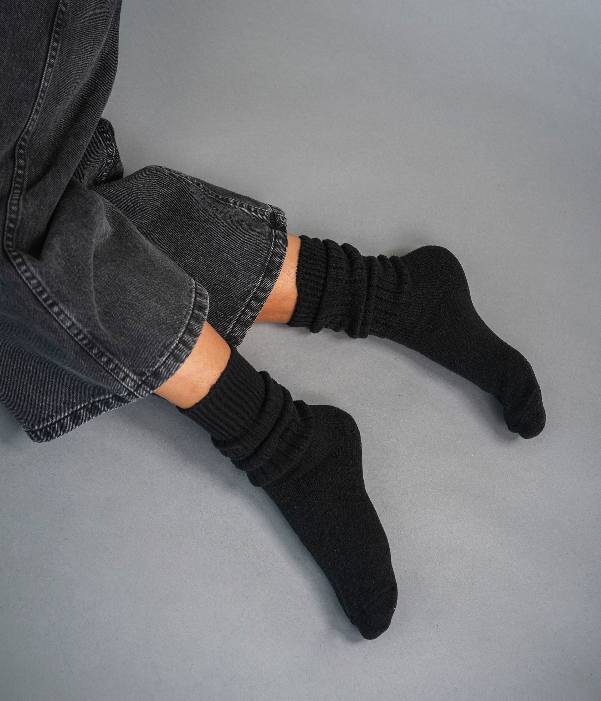 Chaussettes Natural noir