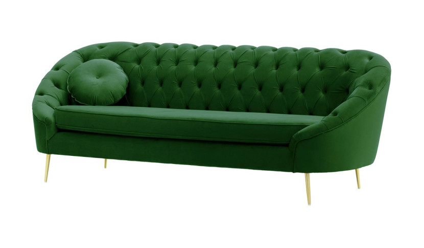 Sofa trzyosobowa Kooper pikowana-Velluto 10