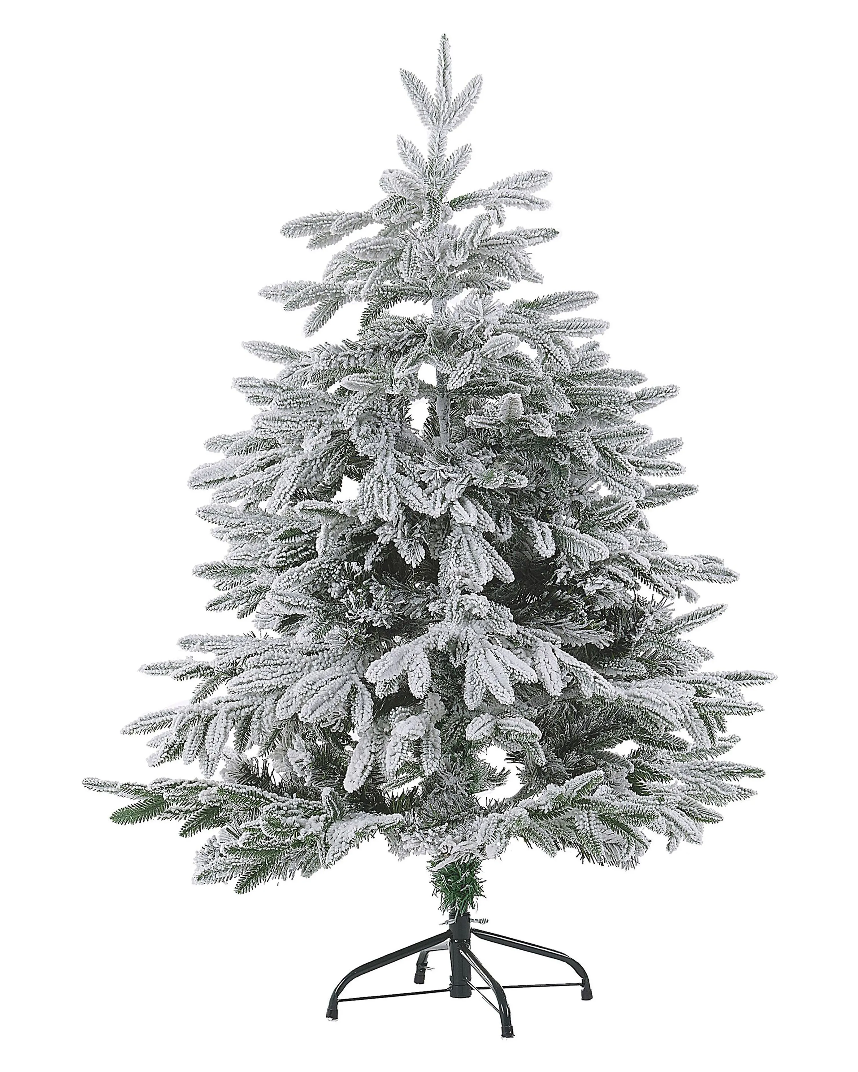 Artificial Snowy Christmas Tree BASSIE 120 cm White
