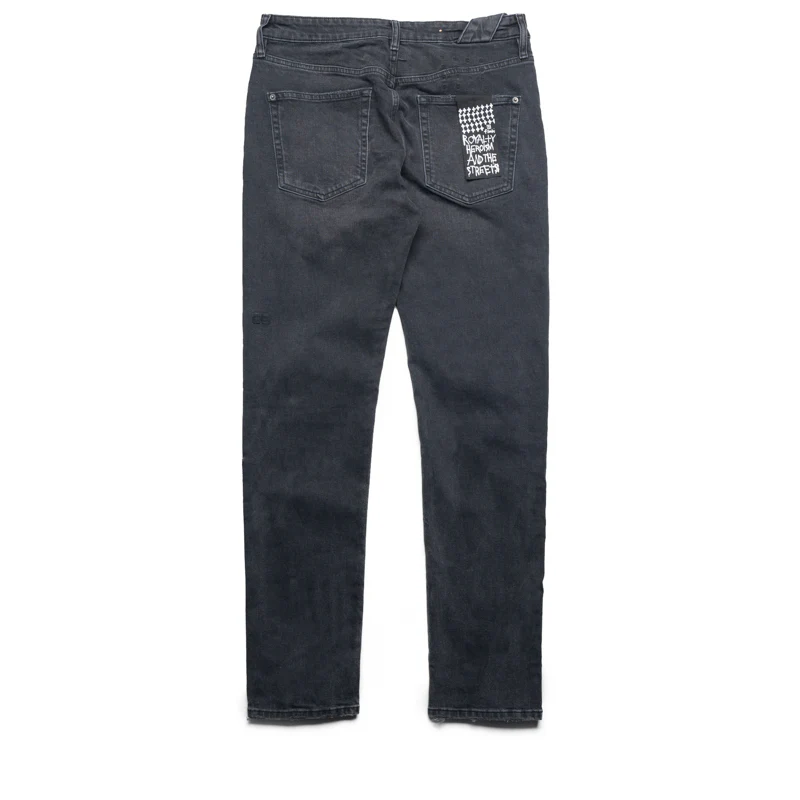 Ksubi Chitch Roadhouse Repair Denim Pant - Black