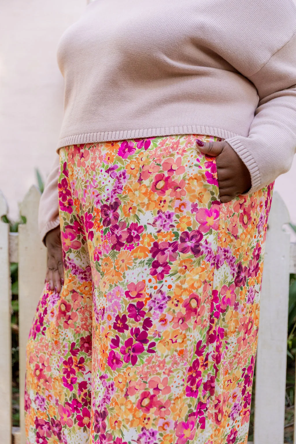 Larsa Pant in Giardino Fall