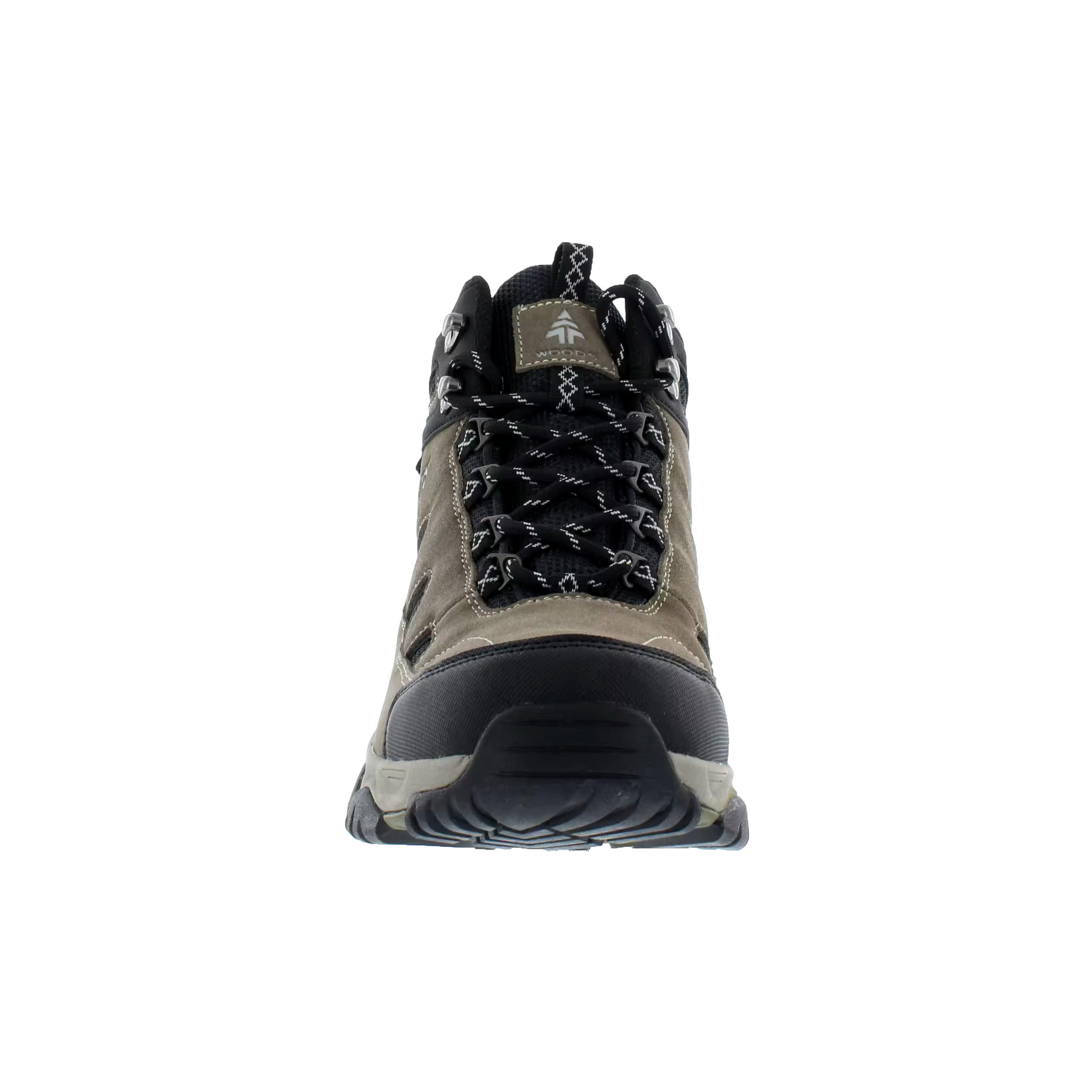 Woods Ramsay Men's Mid Hiking Boots with Speed Lacing System, Brown