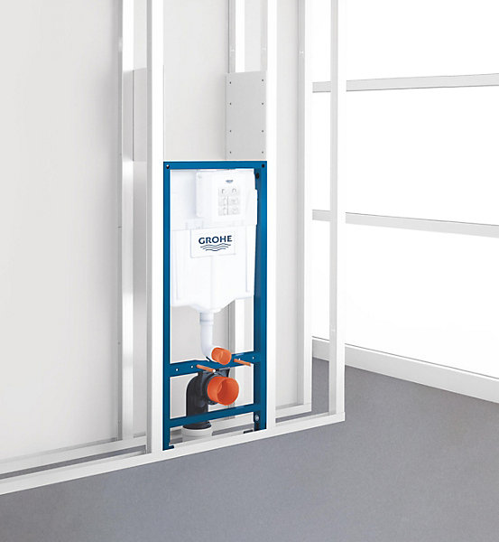 Bâti-support sol et mur pour WC suspendu, Grohe Solido