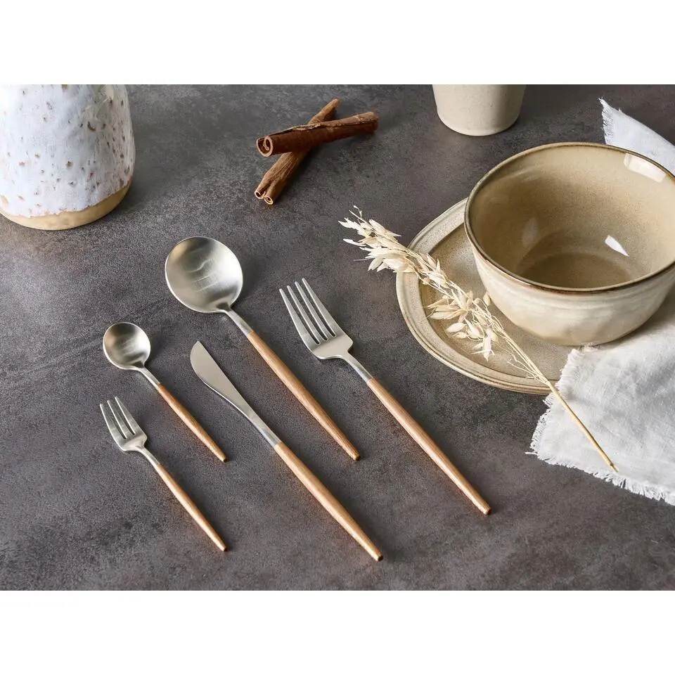 BAVETTE - Bestekset 30-delig - Zilver - RVS