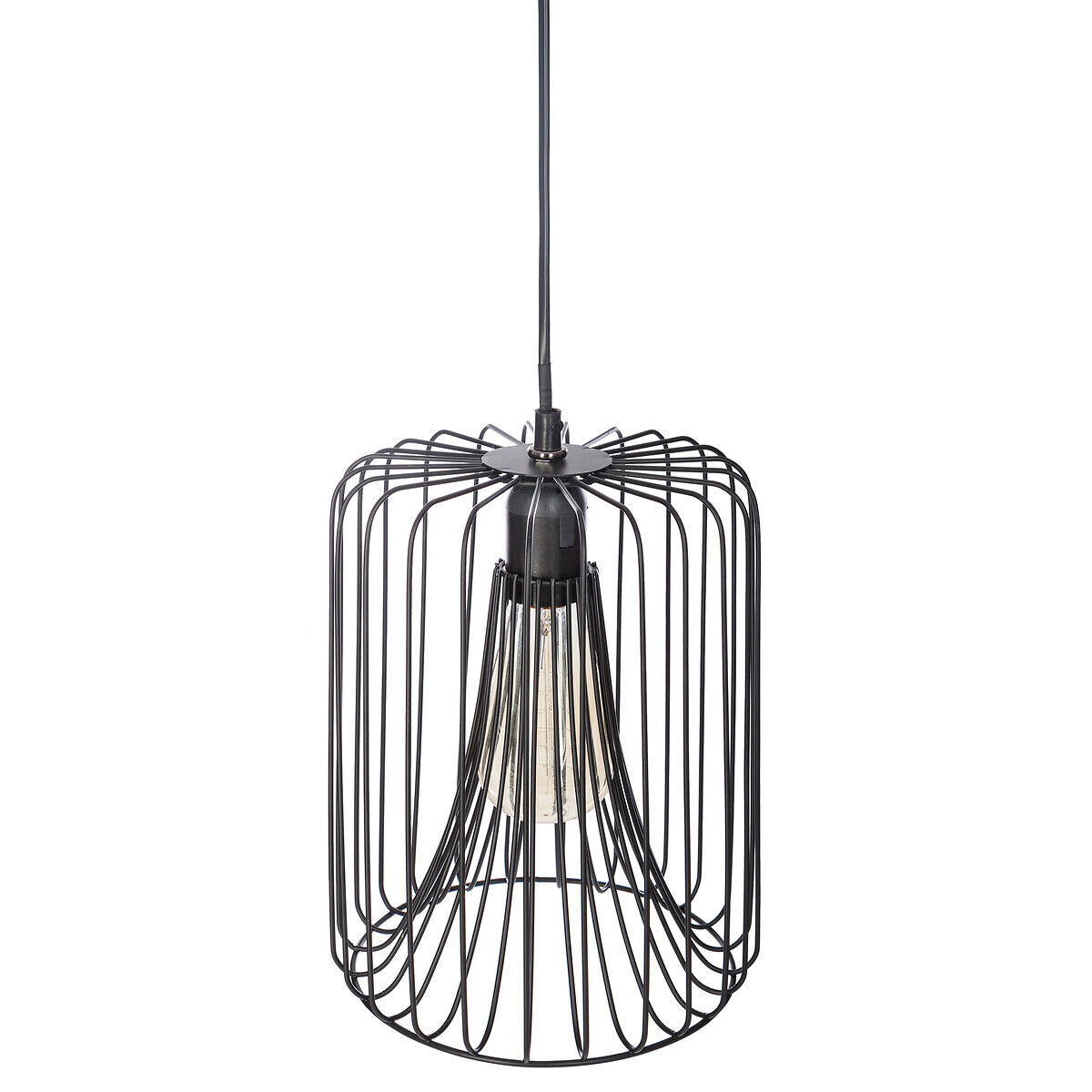 Candeeiro de teto EGIO em metal preto