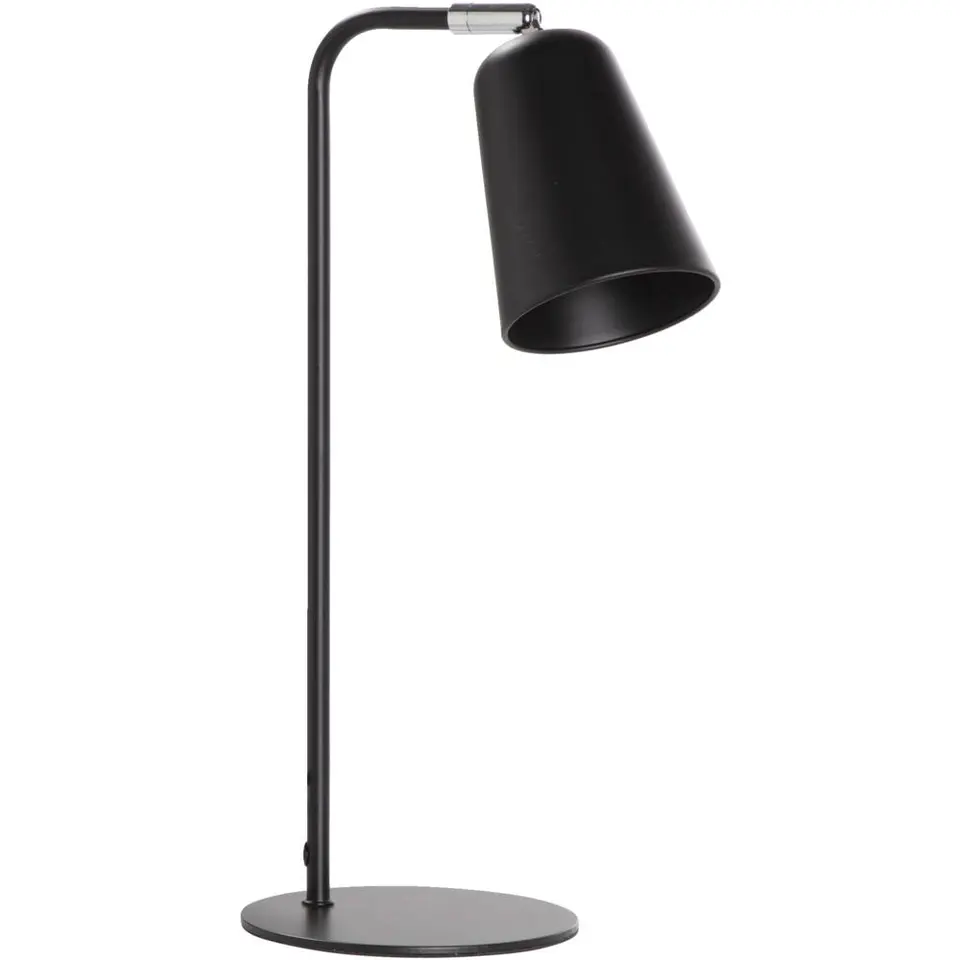 Tafellamp Mels zwart metaal 47,5x&Oslash;16 cm