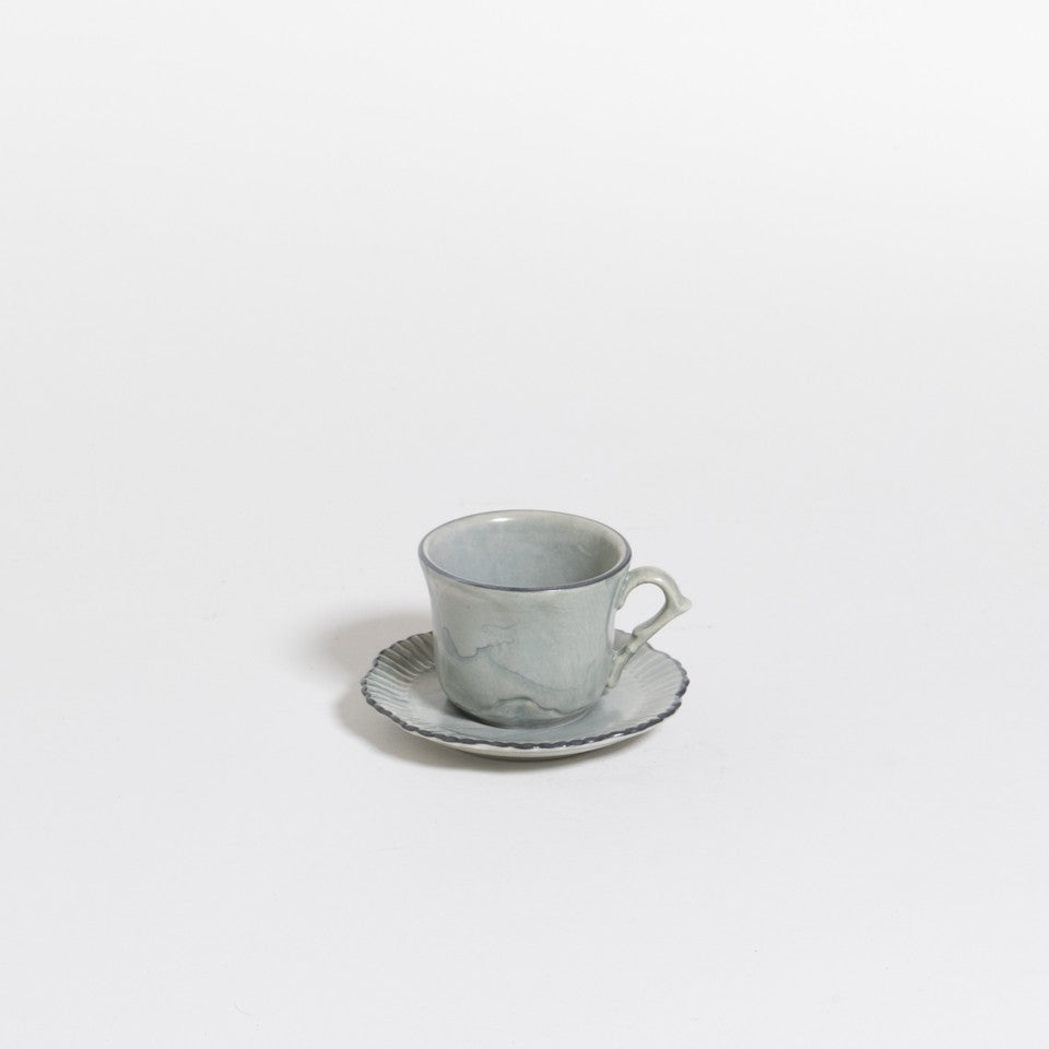 The Table Attic Espresso Kop en Schotel 45 ml Broccoli