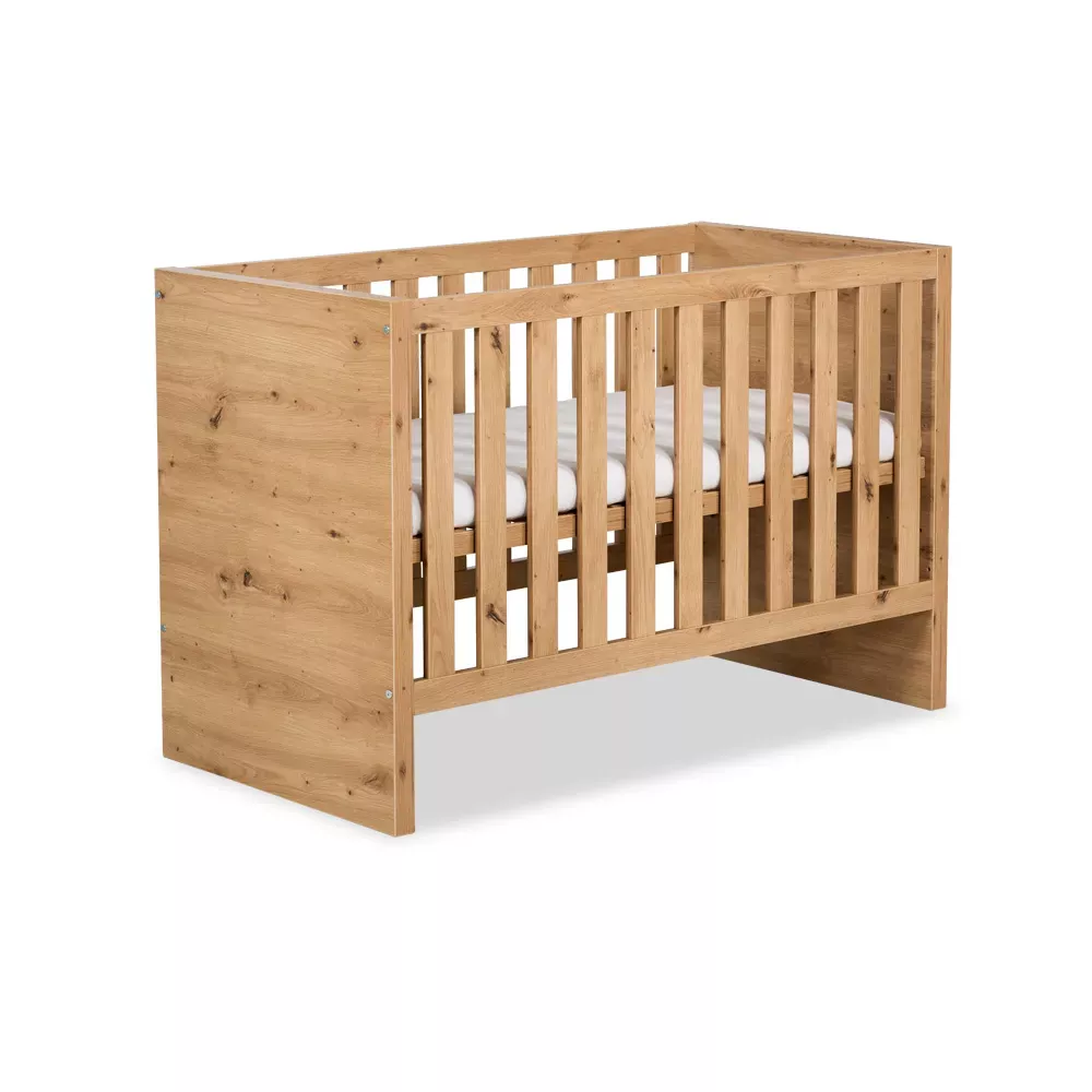 Łóżeczko dziecięce AMELIA 120x60 dąb