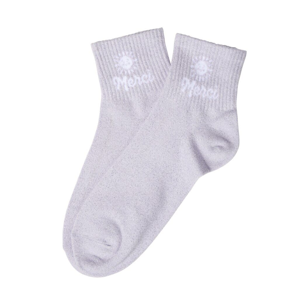 Chaussettes remerciement message polycoton 36/40 (3 modèles)
