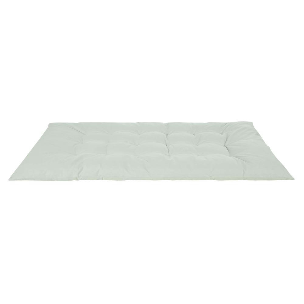- Matelas de sol en coton vert d