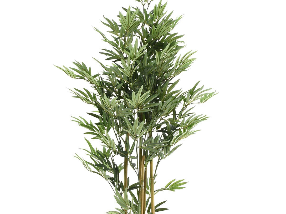 - Bambou artificiel 158 cm en plastique vert